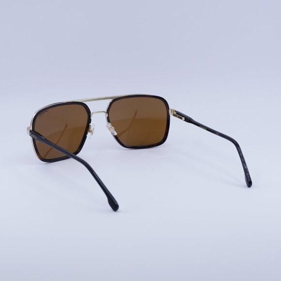 🕶️ New CARRERA 256/S 0J5G 70 Sunglasses - Havana/Gold Frame, Brown Lenses - Picture 5 of 12